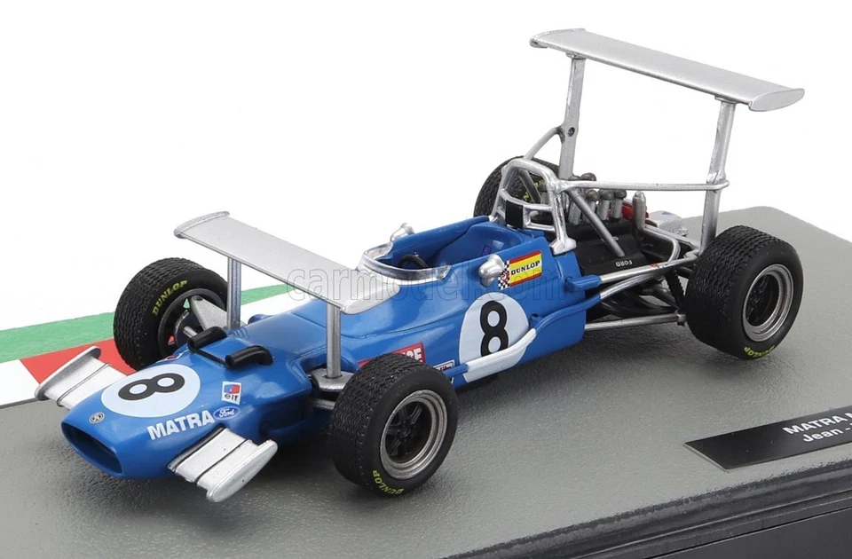 MODELLINO AUTO STATICO DIECAST MATRA SIMCA F1 MS10 1969 BELTOISE CENTAURIA 1/43 - Immagine 1 di 4