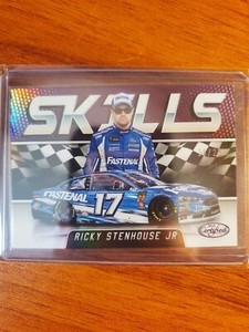 2018 Panini Certified Racing Skills Mirror Purple /25 #S9 Ricky Stenhouse JR 