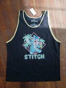 Men's Sz 2X Lilo and Stitch Tank Shirt NWT - Picture 1 of 3
