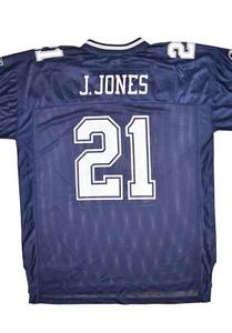 Julius J Jones Dallas Cowboys Jersey Mens XL Reebok On Field NFL Football - Picture 1 of 10
