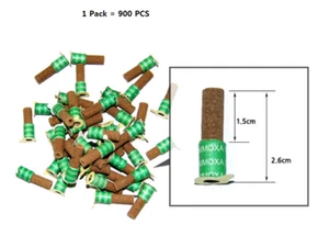 900PCS Korea Mini Mild Moxa Self Moxibustion Heating Healing Therapy Sticks - Picture 1 of 2