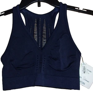 Victoria's Secret "SPORT" Seamless Bra Minimum Support Navy SMALL #2455752 NWT - Picture 1 of 2