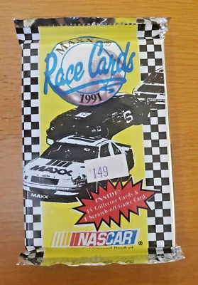 1991 Maxx Race Cards Sealed Wax Pack / NASCAR Racing Brand New - Image 1 of 2