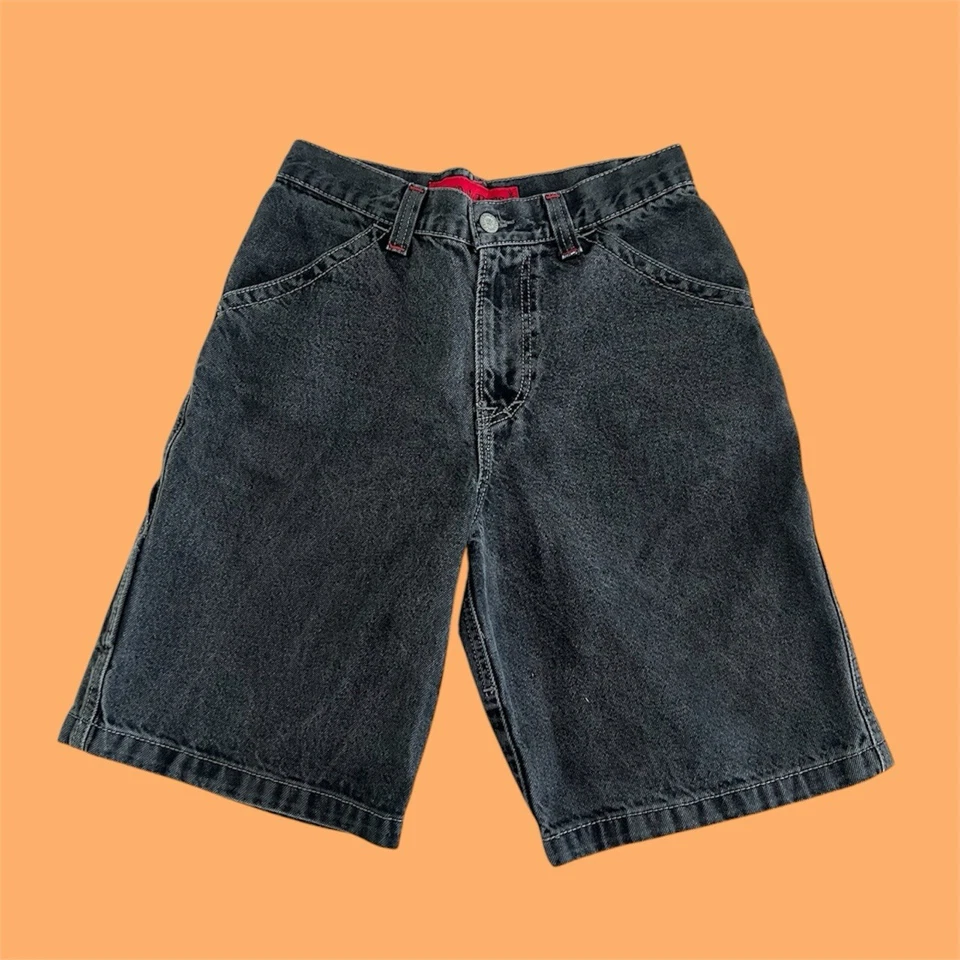 DEADSTOCK Y2K JNCO JEAN SHORTS - Image 1 of 4