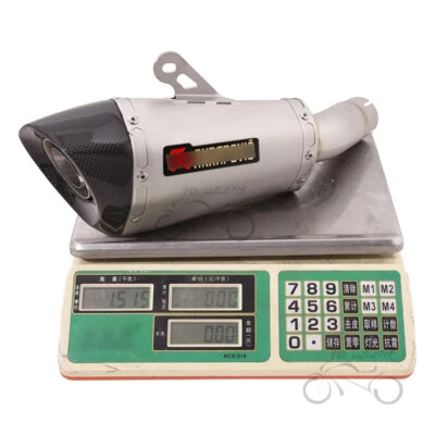 Slip for Suzuki GSXS1000 2015-2020 GSXS1000F Modified Exhaust Tips Muffler Pipe - Image 1 of 4