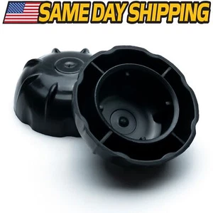 (2 Pack) Deluxe Domed Hub Caps for 731-2290B MTD Cub Cadet Troy-Bilt Craftsman - Picture 1 of 2