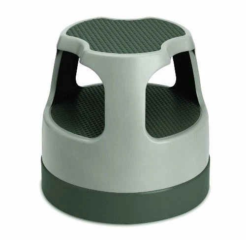 Cramer Scooter Stool - 300 Lb Load Capacity - 15.4" X 15.4" X 15" - Gray - Image 1 of 3