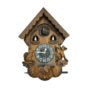 Rhythm Clock Industry ◆ Uhr / 4MJ236RH06 / Kuckuck Teles R - Bild 1 von 4