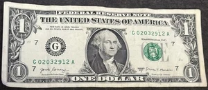 2017 A Chicago $1 Bill September 12th 2032 Future Date Note - Picture 1 of 2