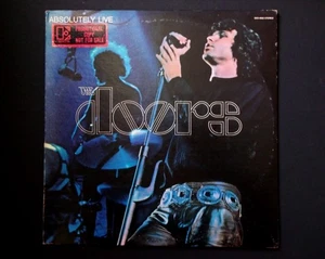 The Doors Absolutely Live 2-Lp Rare White Label Promo 1970 Excellent/NM - Picture 1 of 15