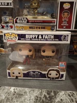 Funko pop 2 pack Buffy et Faith buffy contre les vampire (vaulted) edition conv - Photo 1/4