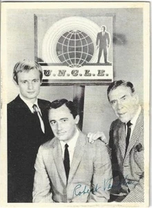Vintage Topps The Man From U.N.C.L.E. 1965 #45 Kuryakin, Solo & Mr. Waverly Card - Picture 1 of 2