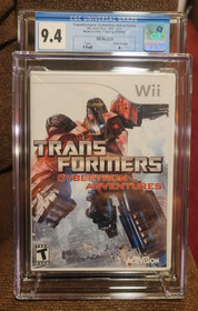 NEW Sealed GRADED CGC 9.4 A: Transformers: Cybertron Adventures (Nintendo Wii)