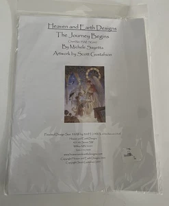 SPEDIZIONE GRATUITA! Disegni Cielo e Terra "Il Viaggio Inizia" Modello punto croce - Foto 1 di 2