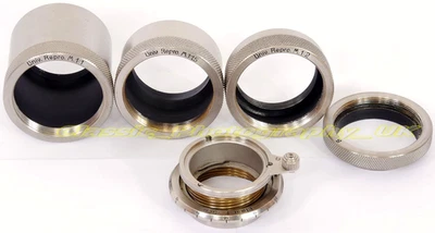 Leitz ZWTOO–HESUM Helical Focusing Ring L39/LTM Mount Nickel for LEICA Elmar 5cm - Image 1 of 4