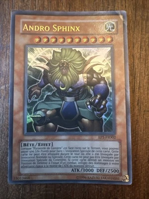 yu gi oh Carte Andro Sphinx EP1-FR002 - Photo 1/2