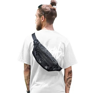 Große wasserdichte Gürteltasche Bauchtaschen für Herren Damen Damen schwarz Bauchtasche für - Bild 1 von 5