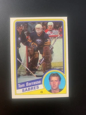 1984 Topps - Tom Barrasso #14 (RC) Ungraded NM/MT - Image 1 of 2