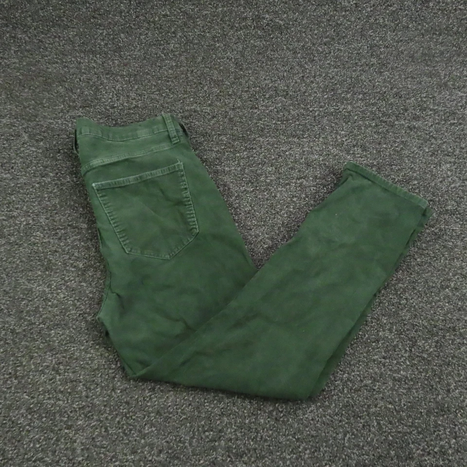 GAP Jeans Womens 31 Green Vintage Slim High Rise Corduroy Pants Classic Retro - Image 1 of 4