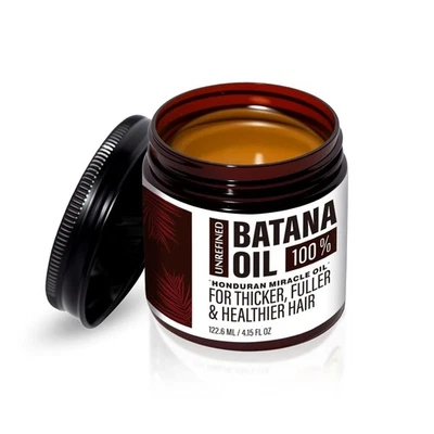 Organic Batana Oil for Hair Growth and Repair | 100% Pure, Unrefined Hair Tre - Image 1 of 4