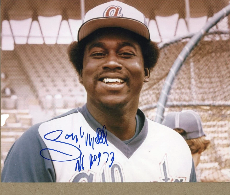 Gary Matthews autografado 8x10 Atlanta Braves frete grátis #S3057 - Imagem 1 de 1