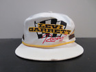 Vintage Nascar Hat Cap Snap Back Levi Garrett 3 Stripe Racing Trucker Mens
