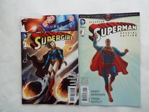 WONDERCON 2016 DC Comics SUPERMAN #1 & SUPERGIRL #1 Special Editions - Picture 1 of 2