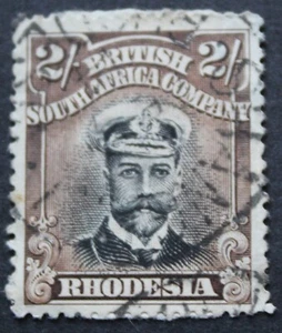 Rhodesia Admiral Die I Two Shillings with SHANGANI (SC) postmark - Picture 1 of 1
