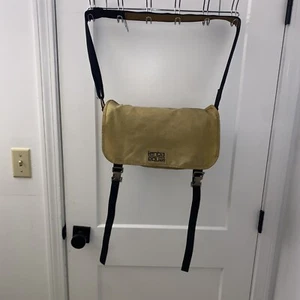 Rare VTG Tenba Equal Camera Bag Tan Metal Buckles with Straps 12 x 7 x 8 USA - Picture 1 of 8