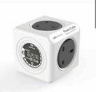 Original Powercube Monitor Extension Plug with E-ink Cost Calculator Display New