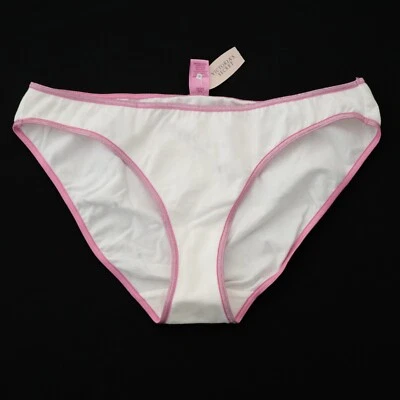 NEW Victoria's Secret VTG PINK Pattern Full Cut Bikini Panty MEDIUM - Image 1 of 4