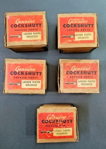 5 Partial Boxes Cockshutt 9510010 Ledger Plates - New Old Stock - Picture 1 of 8