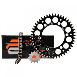 Primary Drive Alloy Kit & X-Ring Chain Black Rear Sprocket 1097570324 for