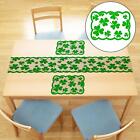 Placemat Lace 45x30cm Durable ST Patricks Day Decor for Home Indoor Kitchen