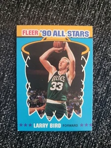 1990-91 Fleer All-Stars Larry Bird- Boston Celtics - Picture 1 of 2