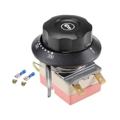 NC 250V 16A 50-300℃ Electric Oven Thermostat HEATER Temperature Control Switch - Image 1 of 4