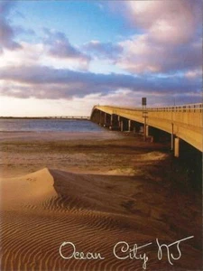 Postkarte New Jersey Ocean City Brücke Cape May County postfrisch - Bild 1 von 1