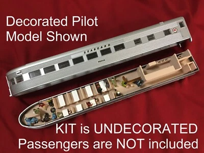 Passenger Car Interior KIT for the Athearn 72ft Stream-Line Observation Car - Image 1 of 4