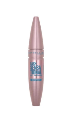 Maybelline Lash Sensational Full Fan Effect Black Waterproof Mascara Genuine New - Image 1 of 4