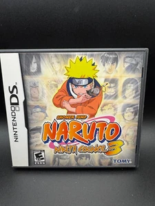 Naruto: Ninja Council 3 (Nintendo DS, 2007) CIB Case Manual Tested - Picture 1 of 11