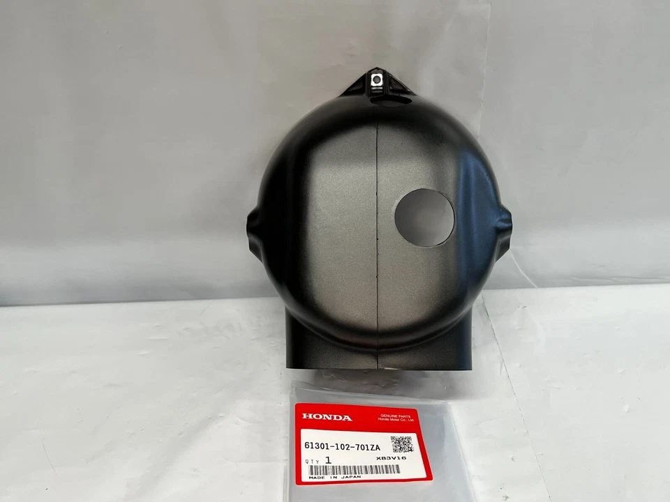 HONDA BLACK HEADLIGHT CASE CT90 TRAIL 90 CT110 TRAIL 110 61301-102-701ZA - Image 1 of 4