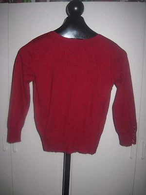 Willi Smith Ladies 3/4-Sleeve Pullover Sweater-M-Snaps on Sleeves & Sides-EUC - Image 1 of 3