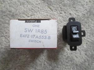 1987 1988 1989 1990 Ford Escort EXP NOS Rear Wiper Switch SW-1885 E4FZ-17A553-B - Picture 1 of 1