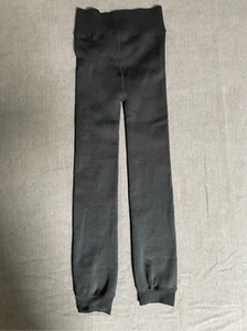 Wander by Hottotties Leggings Girls S Black Fleece Lined Thermal Winter Pants - Picture 1 of 9