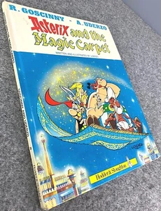 Asterix & the Magic Carpet: Hodder 1988 1st UK Edition Hardback Asterix Book EO - Picture 1 of 9