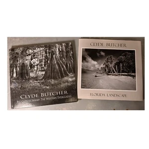 Set of Two Clyde Butcher SIGNED Big Cypress 2009 1st Florida Landscape 2004 2nd - Picture 1 of 9