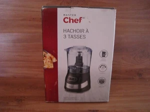 Master Chef Compact 3 Cup Hand Chopper/Food Chopper - Picture 1 of 3