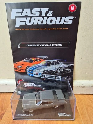 1/43 ALTAYA FAST AND FURIOUS COLLECTION - CHEVROLET CHEVELLE SS 1970 CAR #15 - Image 1 of 3