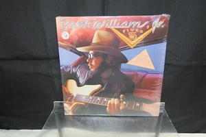 Hank Williams Jr Five O LP Vinyl Record Warner Bros. 1985 Factory Sealed - Picture 1 of 3