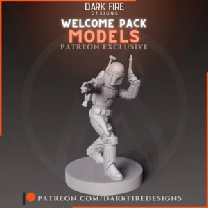The True Hunter - DARK FIRE | Legion kompatibel - 3D-gedruckt - Bild 1 von 2